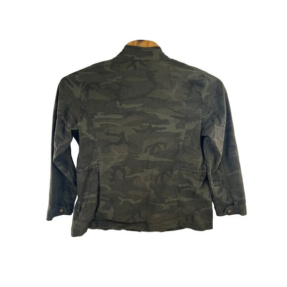Democracy camouflage camo and sequin gold black, green jacket coat size XL - Picture 6 of 7